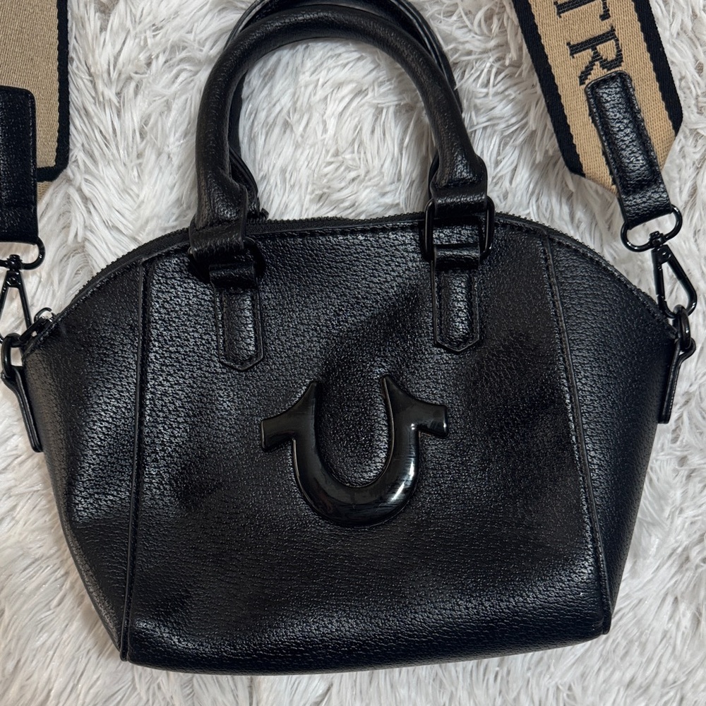 True Religion Black Mini Bag